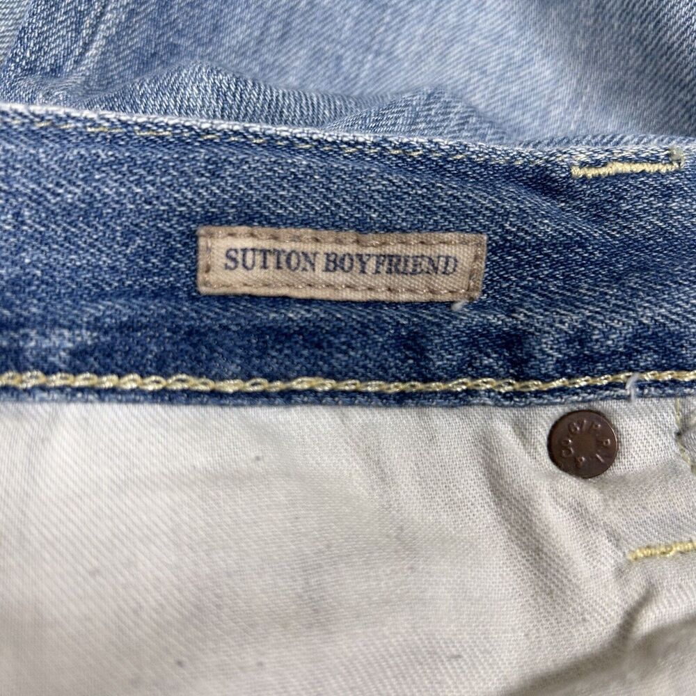 Polo Ralph Lauren Bermuda Jean Shorts Women's 27 Blue Sutton Boyfriend Cut Off - Picture 8 of 10